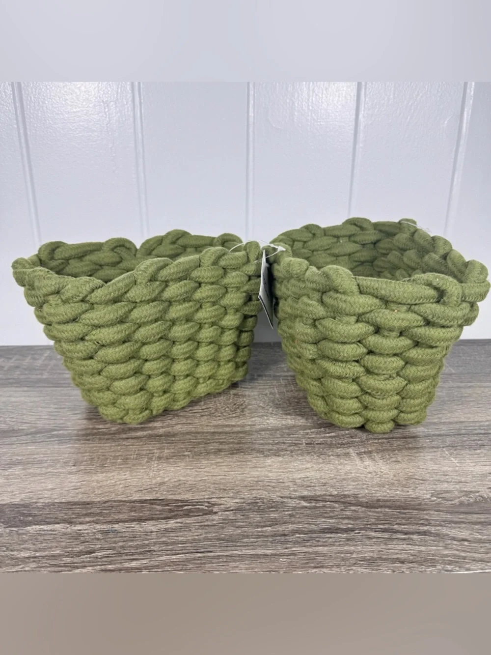 NEW Target Bullseye Playground Green Rope Baskets